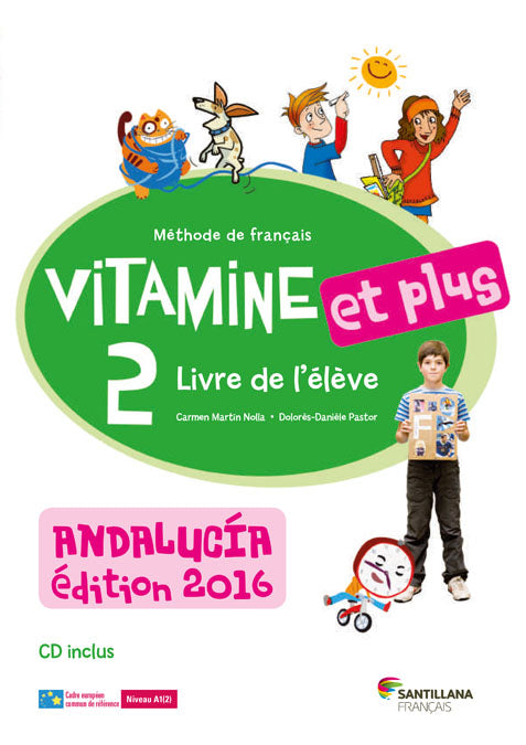 VITAMINE ET PLUS 2 ELEVE+CD ANDALUCIA