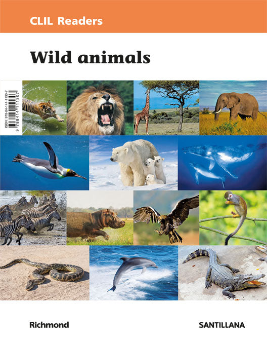 CLIL READERS NIV I WILD ANIMALS ED18