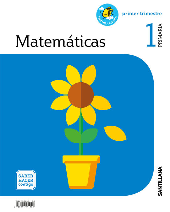 1PRI MATEMATICAS MOCHILA SHC ED18