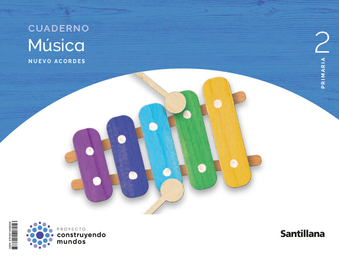 2PRI CUAD MUSICA NUEVO ACORDES CM ED23