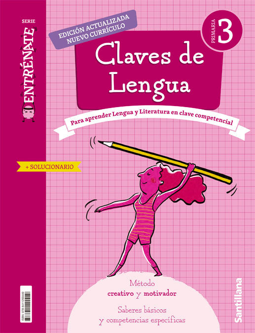 3PRI CUAD LENGUA CAST/CAT ENTRENATE ED22