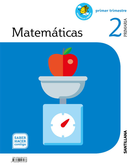 2PRI MATEMATICAS MOCHILA SHC ED18