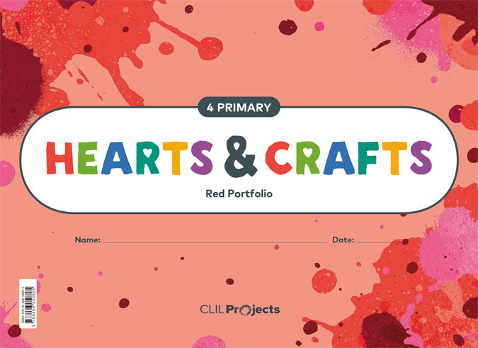 4PRI HEARTS & CRAFTS RED NTB I ED19