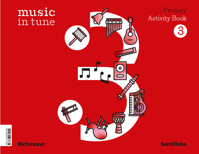 3PRI MUSIC IN TUNE ACTIVITY BOOK ED22