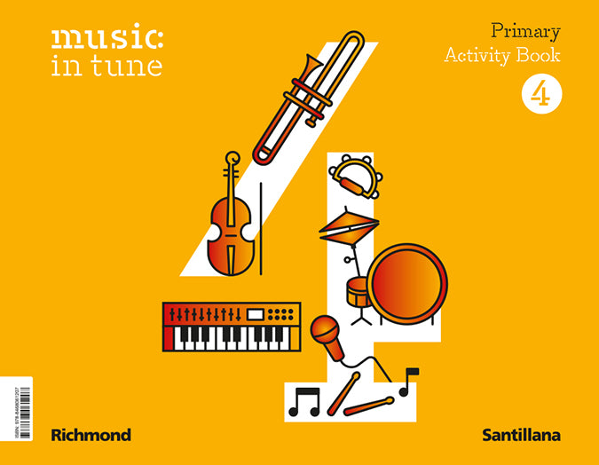 4PRI MUSIC IN TUNE ACTIVITY BOOK ED23