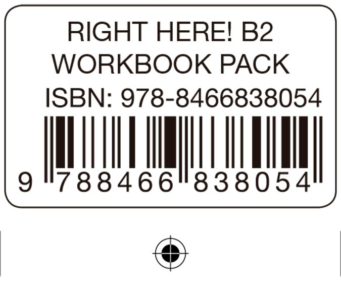 RIGHT HERE! B2 WORKBOOK PACK