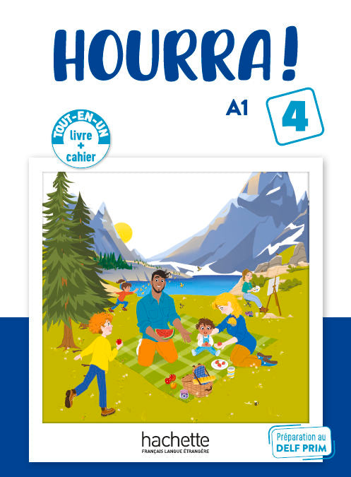 HOURRA ! 4 VOL LIVRE ELEVE + CAHIER ED26