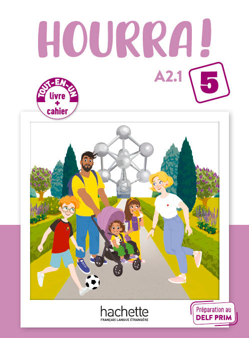 HOURRA ! 5 VOL LIVRE ELEVE + CAHIER ED26