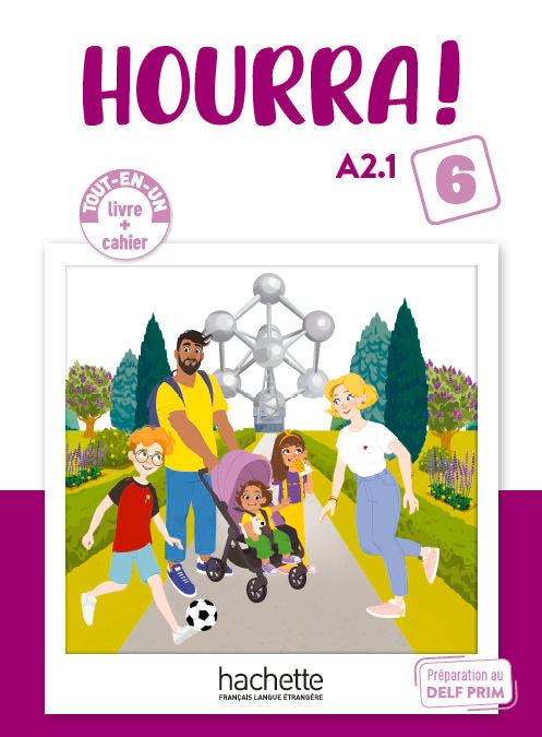 HOURRA ! 6 VOL LIVRE ELEVE + CAHIER ED26